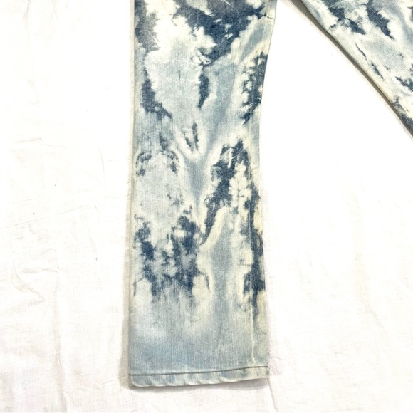 Upcycled Ocean Galaxy Jeans Size 32 x 30 8 10 12 - Picture 11 of 14